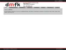 Tablet Screenshot of dmfk.be